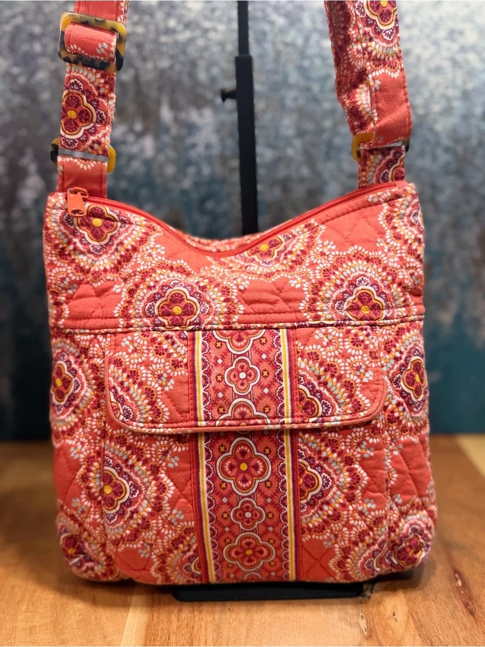 Vera Bradley Retired Paprika 2010’s Boho Mini Hipster Bag (GUC)